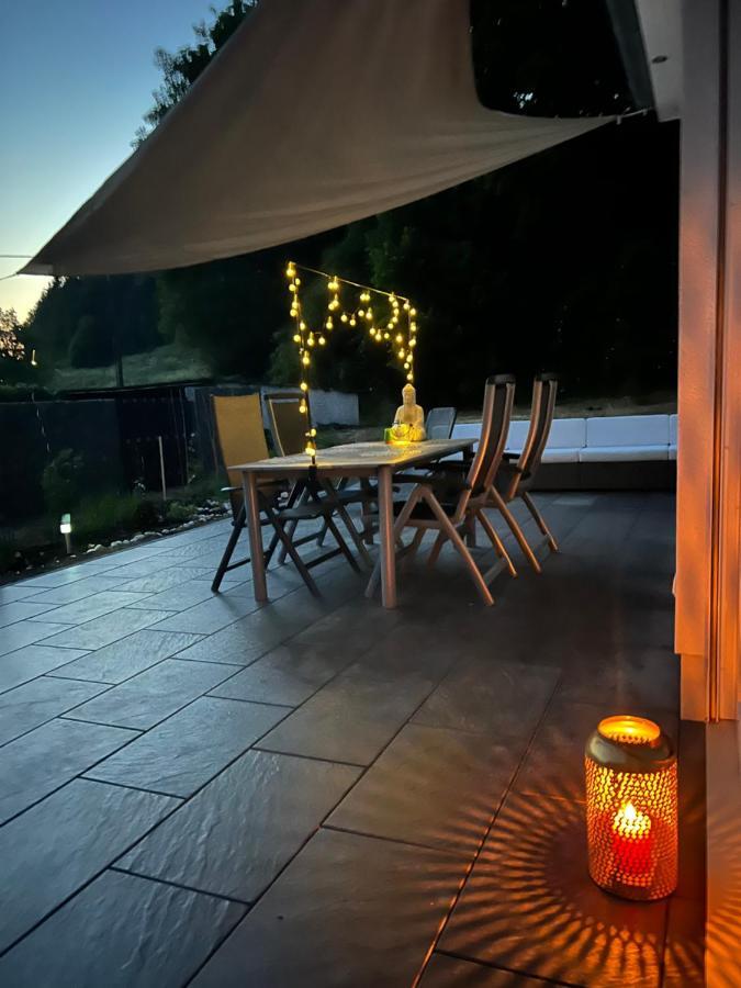 Ferienhaus Waldblick Hohenfels-Essingen エクステリア 写真